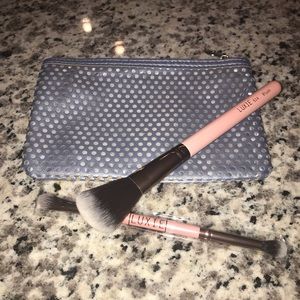 LUXIE make-up brush duo NWOT